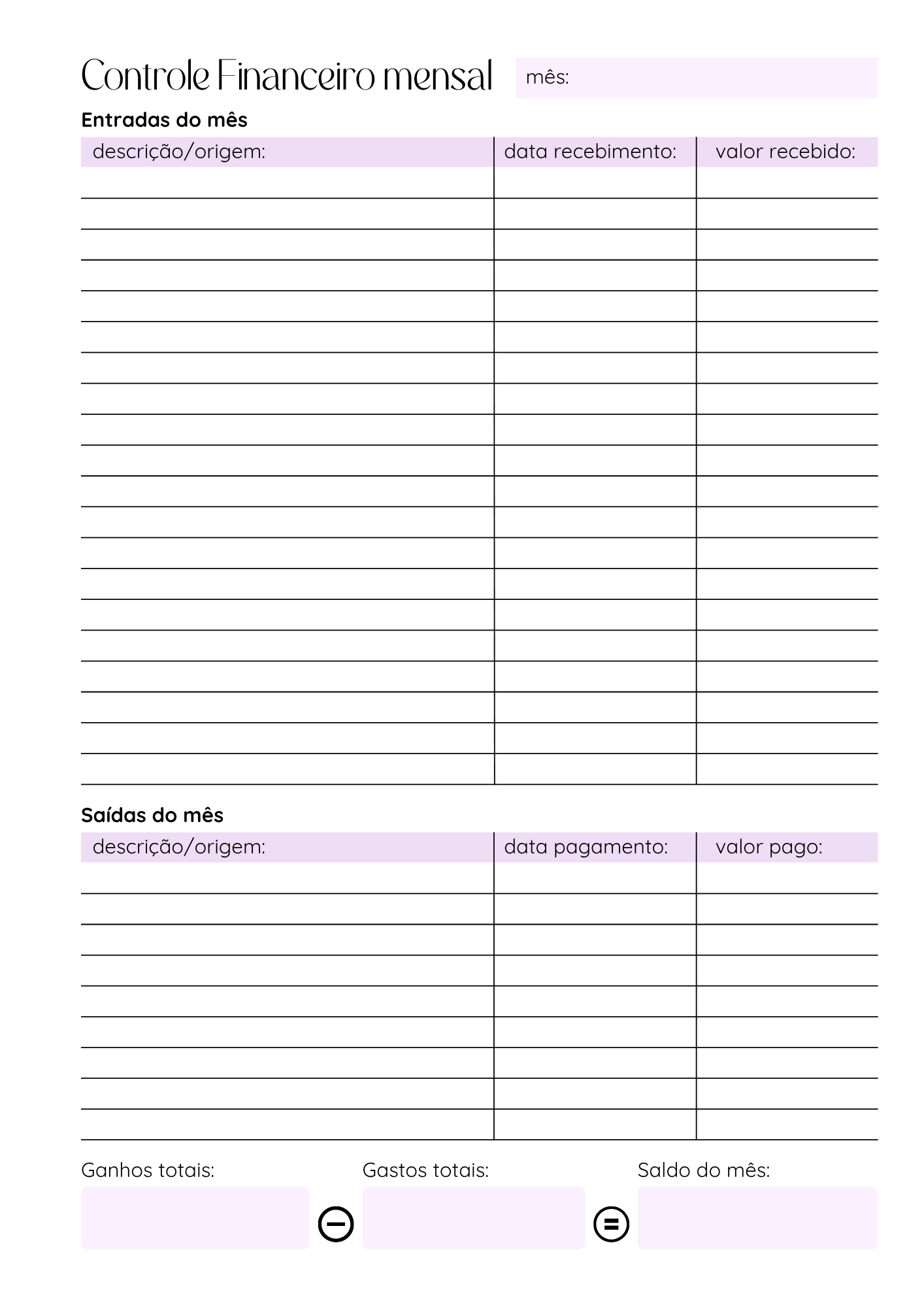 Agenda para área da beleza - página 2
