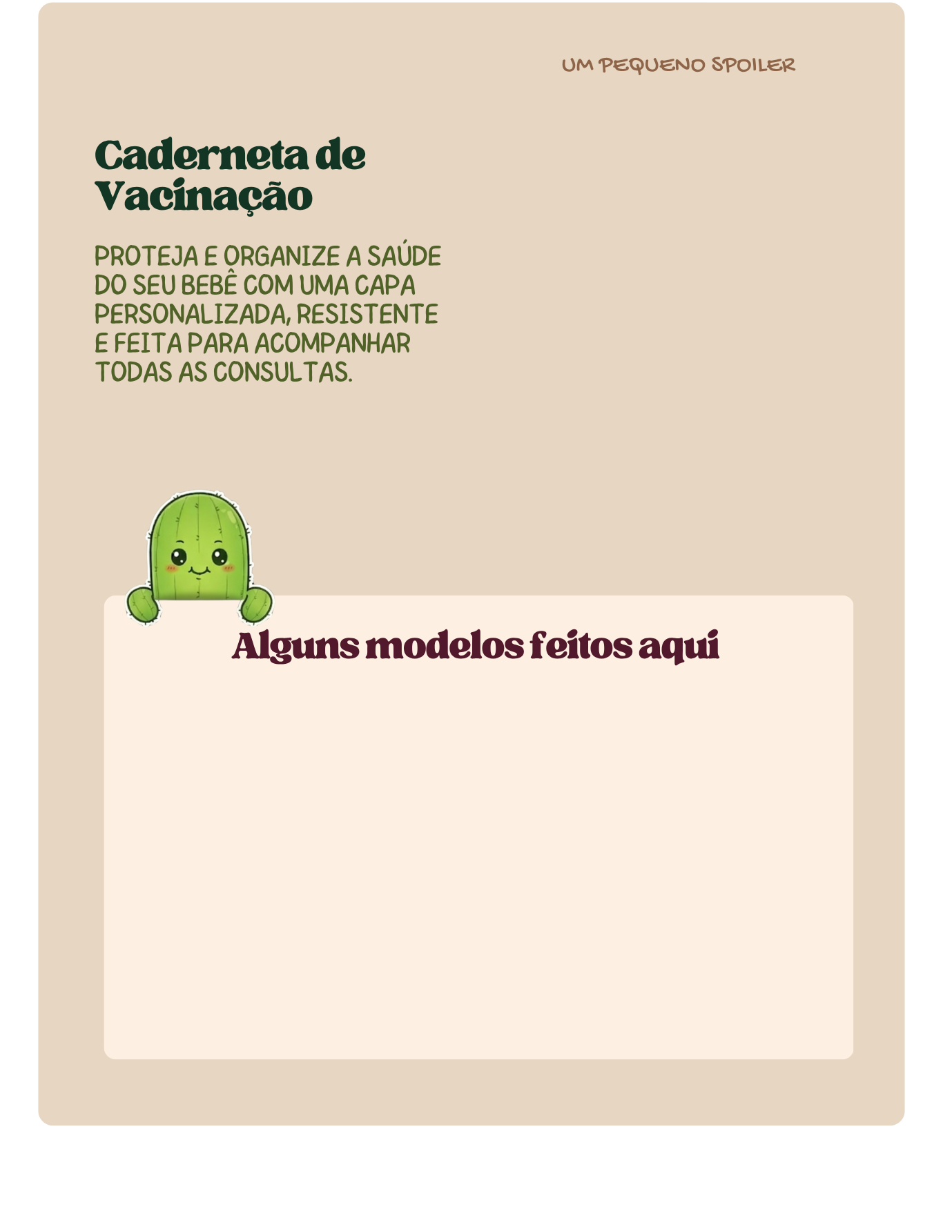Caderneta de Vacinação - proteja e organize a saúde do seu bebê